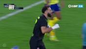 吉达联合扳回一城!本泽马高高跃起头球破门!